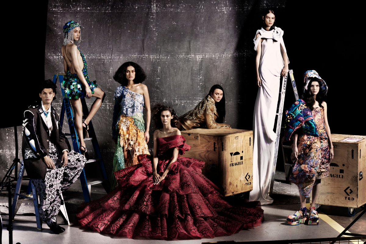 Contemporary Australian fashion joining culture, design and production